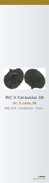 RIC V Carausius 38 — CANOA