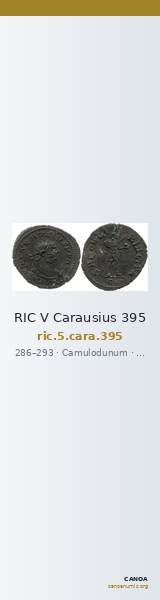 RIC V Carausius 395 — CANOA