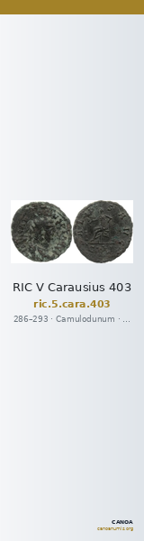 RIC V Carausius 403 — CANOA