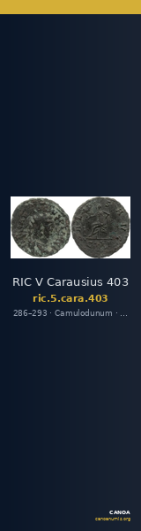 RIC V Carausius 403 — CANOA