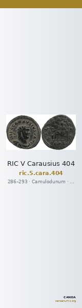 RIC V Carausius 404 — CANOA