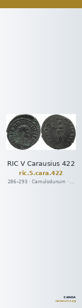 RIC V Carausius 422 — CANOA