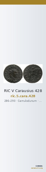 RIC V Carausius 428 — CANOA