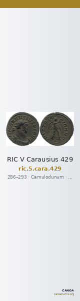 RIC V Carausius 429 — CANOA