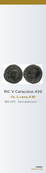 RIC V Carausius 430 — CANOA