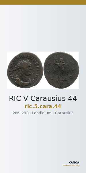 RIC V Carausius 44 — CANOA