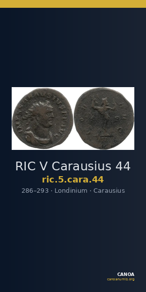 RIC V Carausius 44 — CANOA