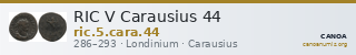 RIC V Carausius 44 — CANOA