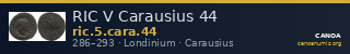 RIC V Carausius 44 — CANOA