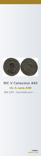 RIC V Carausius 440 — CANOA
