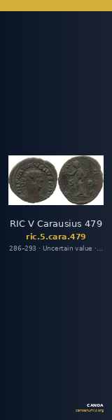 RIC V Carausius 479 — CANOA