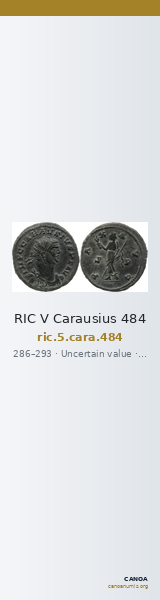 RIC V Carausius 484 — CANOA