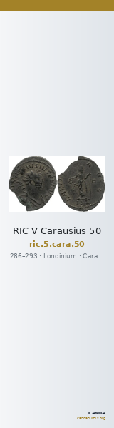 RIC V Carausius 50 — CANOA
