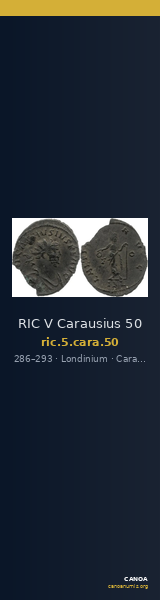 RIC V Carausius 50 — CANOA