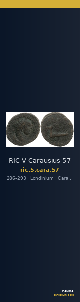 RIC V Carausius 57 — CANOA