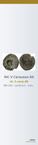 RIC V Carausius 60 — CANOA