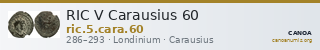 RIC V Carausius 60 — CANOA