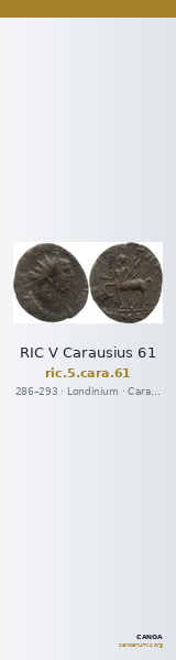 RIC V Carausius 61 — CANOA