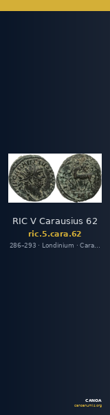 RIC V Carausius 62 — CANOA