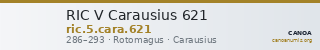 RIC V Carausius 621 — CANOA