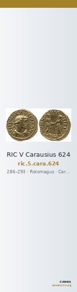 RIC V Carausius 624 — CANOA