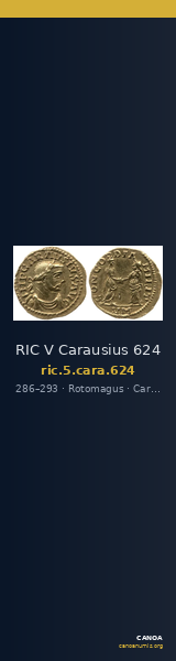 RIC V Carausius 624 — CANOA