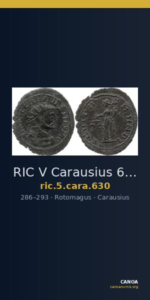 RIC V Carausius 630 — CANOA
