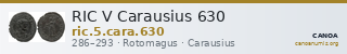 RIC V Carausius 630 — CANOA