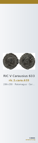 RIC V Carausius 633 — CANOA