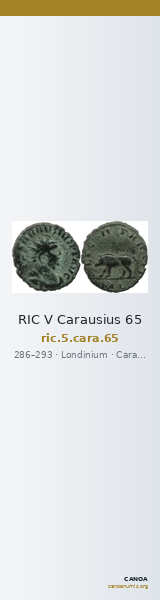 RIC V Carausius 65 — CANOA
