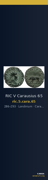 RIC V Carausius 65 — CANOA