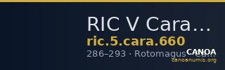 RIC V Carausius 660 — CANOA