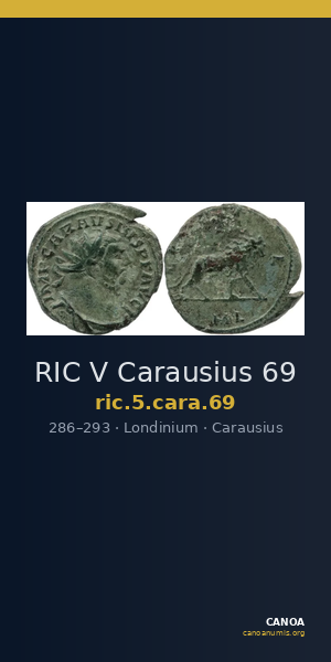 RIC V Carausius 69 — CANOA