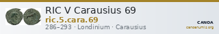 RIC V Carausius 69 — CANOA