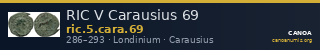 RIC V Carausius 69 — CANOA