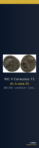 RIC V Carausius 71 — CANOA