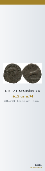 RIC V Carausius 74 — CANOA