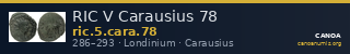 RIC V Carausius 78 — CANOA