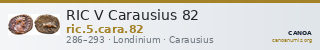 RIC V Carausius 82 — CANOA