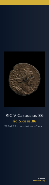 RIC V Carausius 86 — CANOA