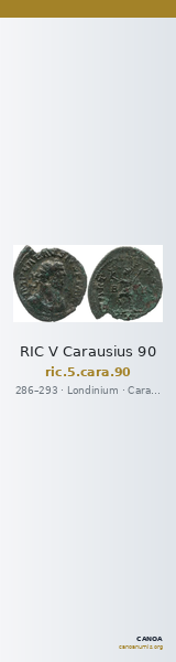 RIC V Carausius 90 — CANOA