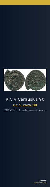 RIC V Carausius 90 — CANOA