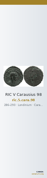 RIC V Carausius 98 — CANOA
