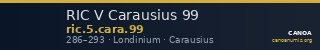RIC V Carausius 99 — CANOA