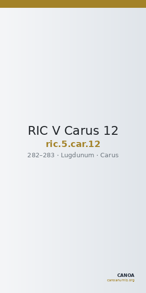 RIC V Carus 12 — CANOA