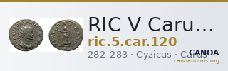 RIC V Carus 120 — CANOA