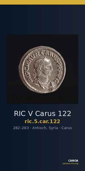 RIC V Carus 122 — CANOA