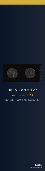 RIC V Carus 127 — CANOA