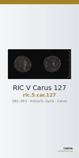 RIC V Carus 127 — CANOA