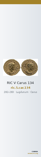 RIC V Carus 134 — CANOA